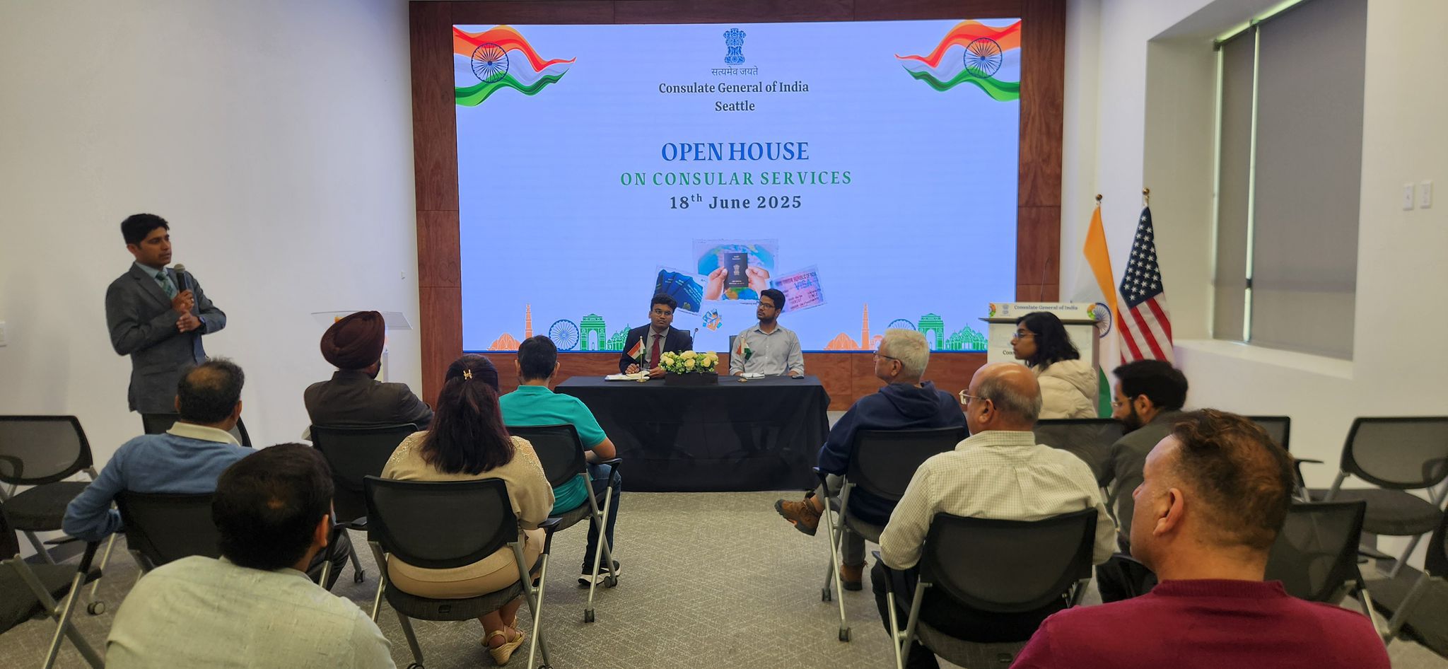  Open House on Consular Issues hosted at Consulate!