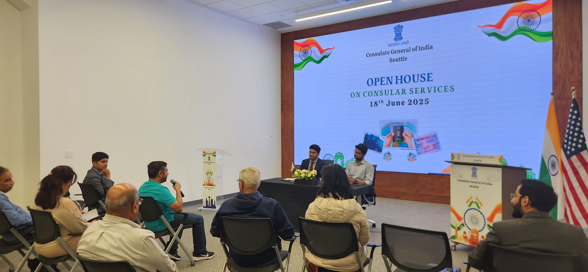  Open House on Consular Issues hosted at Consulate!