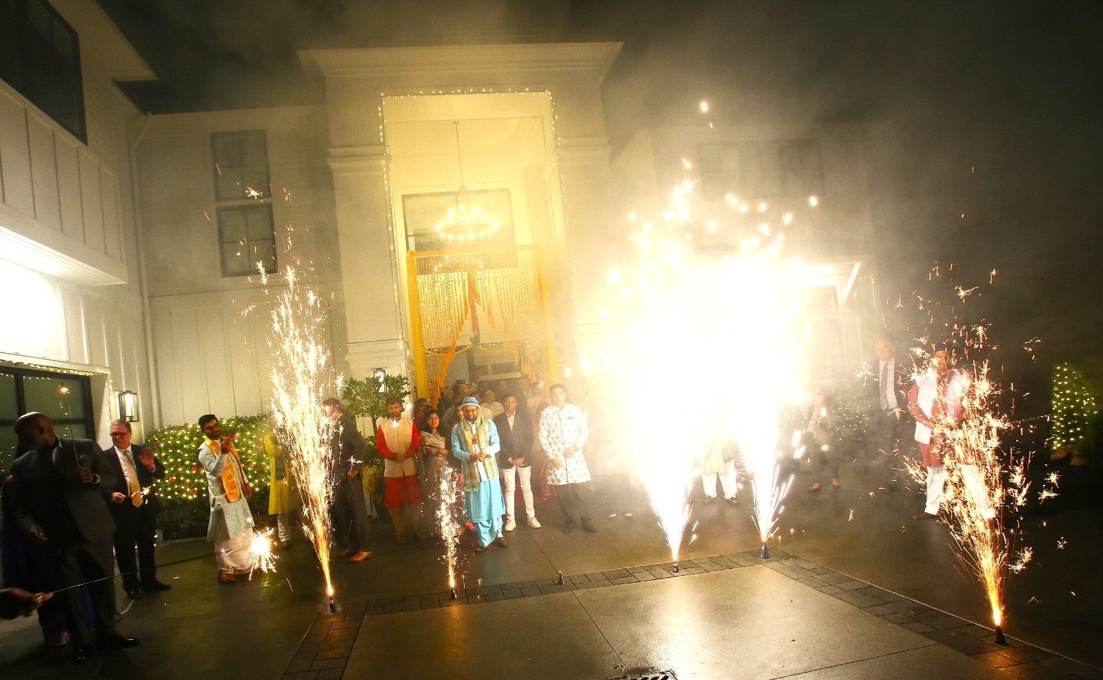  Diwali celebration with lights and fire crackers ( 2 November 2024, India House)