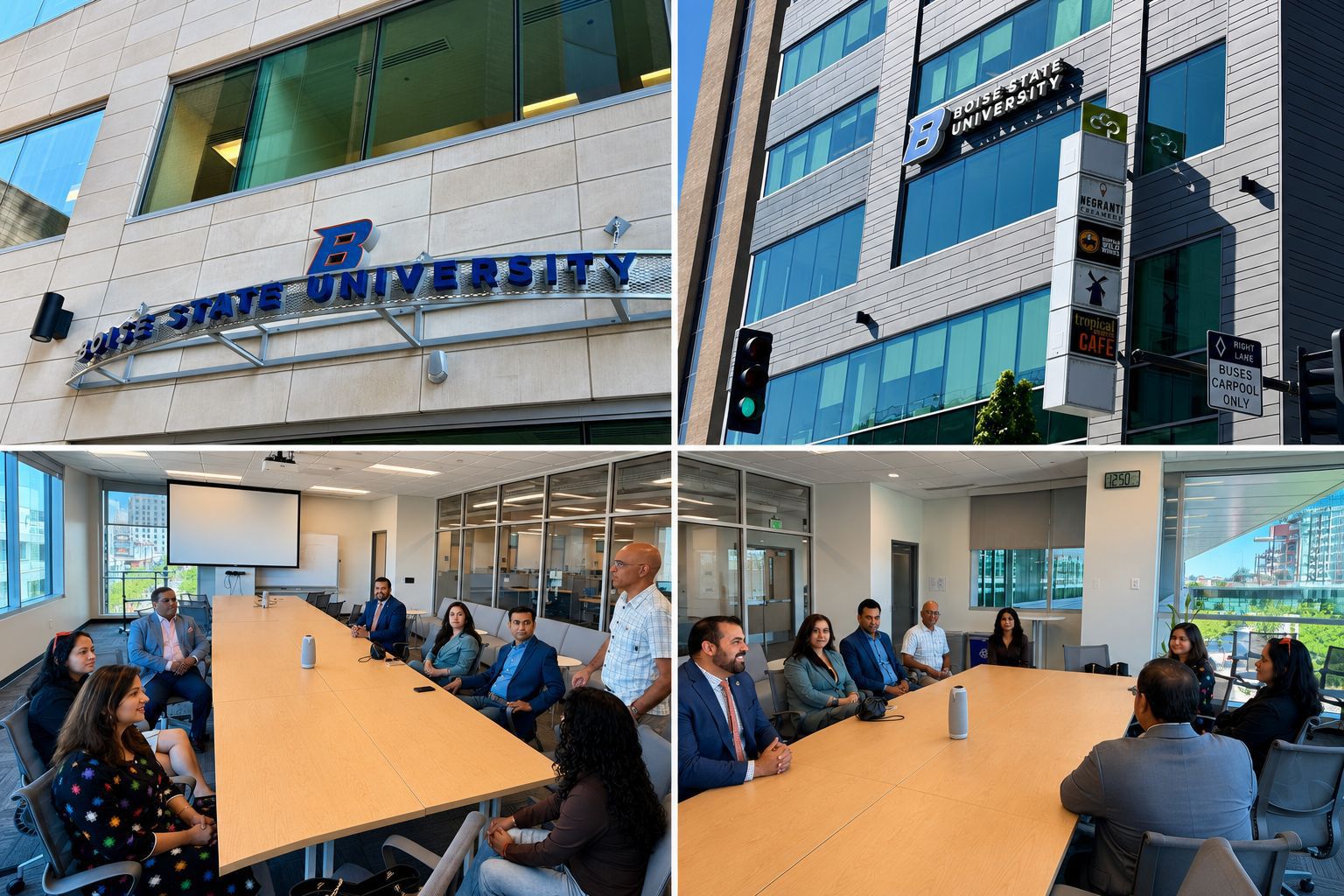  An insightful discussion with students and faculty of Boise State University!