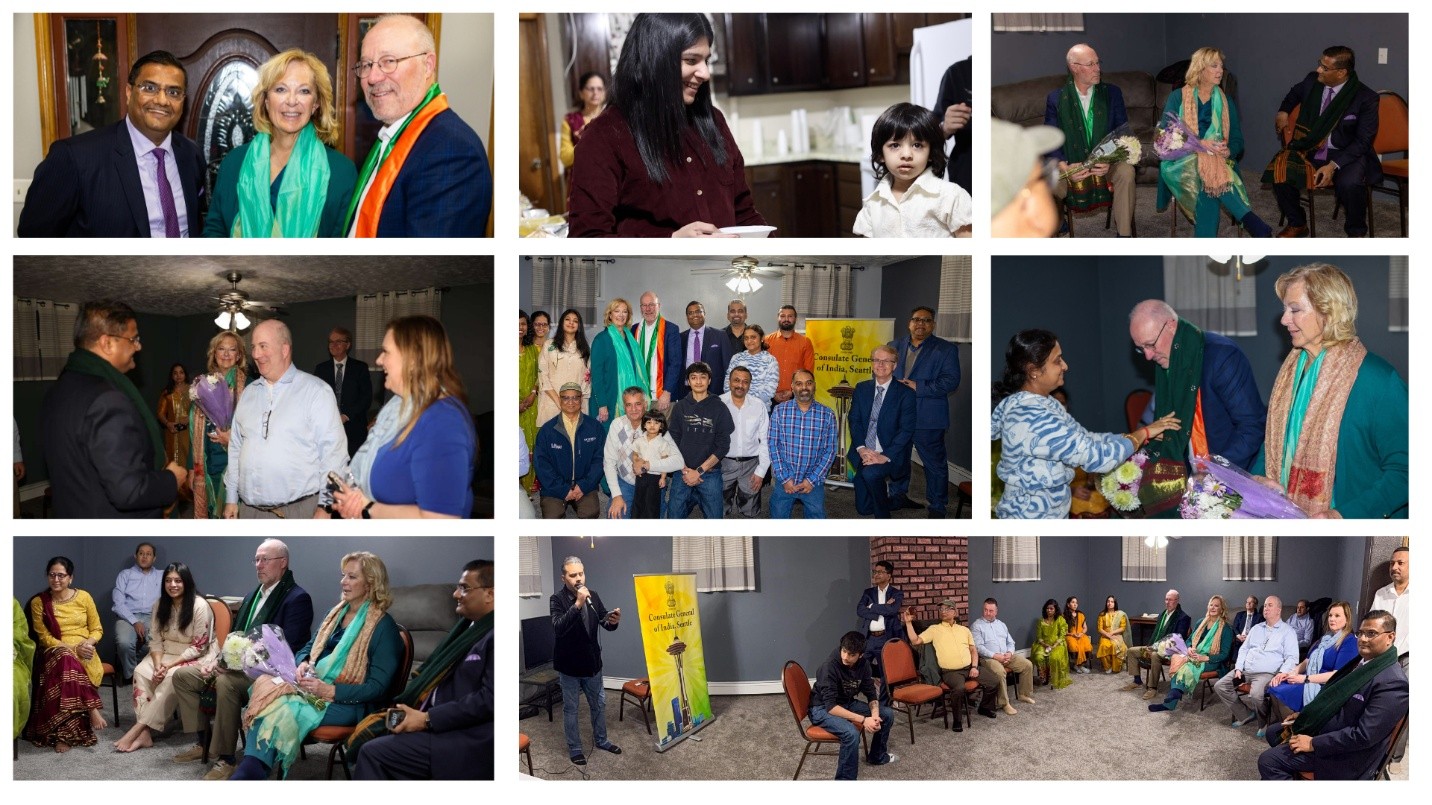  Community Reception with Indian Diaspora in Bismarck (27 February 2026)