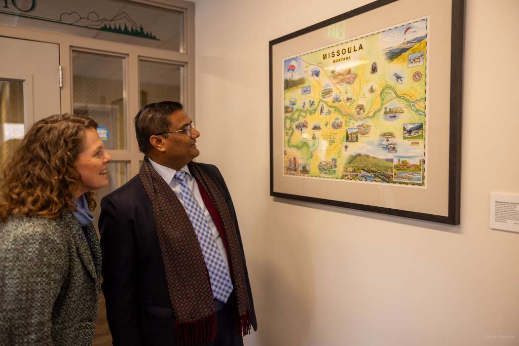  Meeting with Mayor of Missoula Ms. Angela Davis and City Council President Mr. Mike Nugent at City Hall, Missoula (3 March 2026, Missoula, Montana)