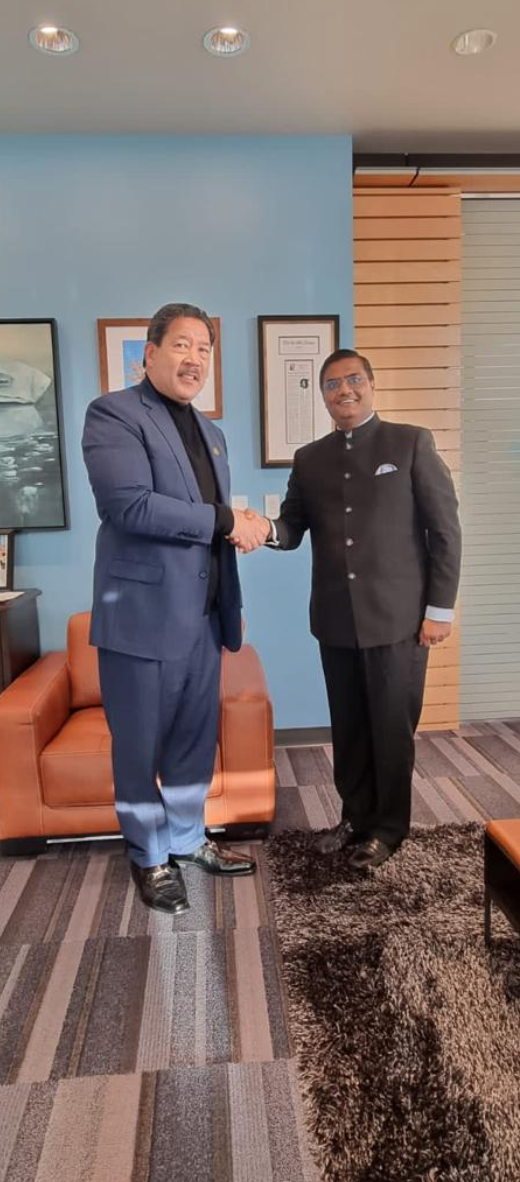  Meeting with Mayor of Seattle, H.E. Bruce Harrell