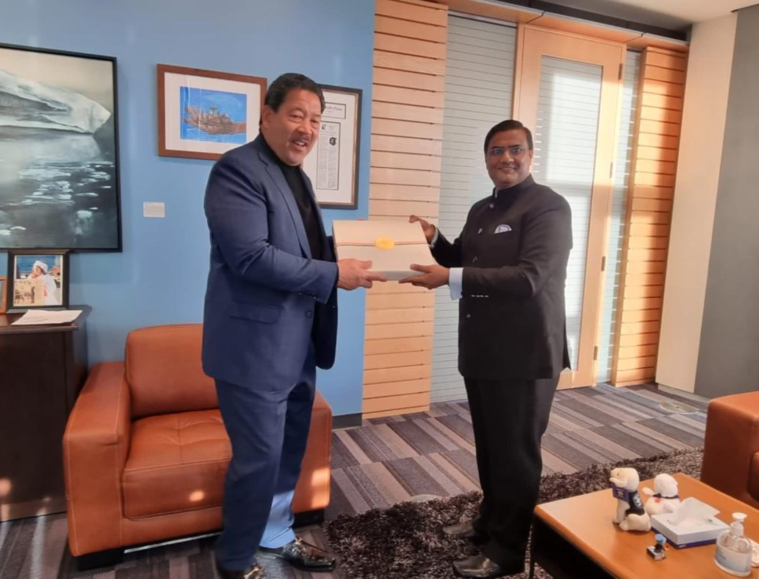  Meeting with Mayor of Seattle, H.E. Bruce Harrell
