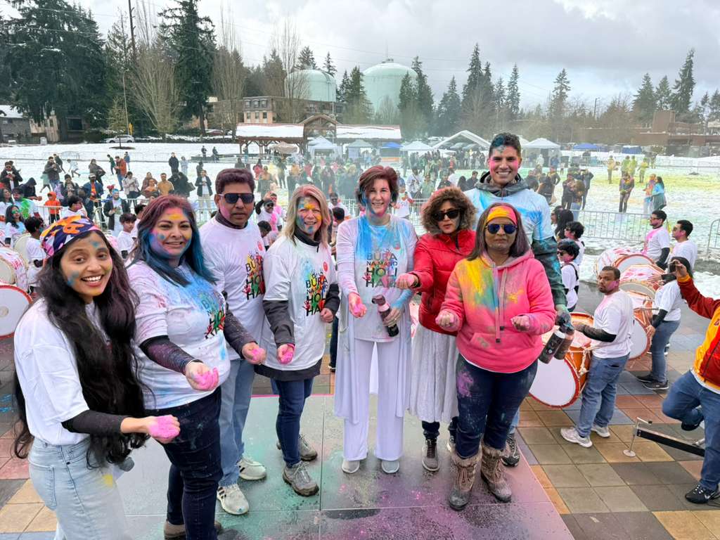  Holi Celebrations at Crossroads Park, Bellevue
