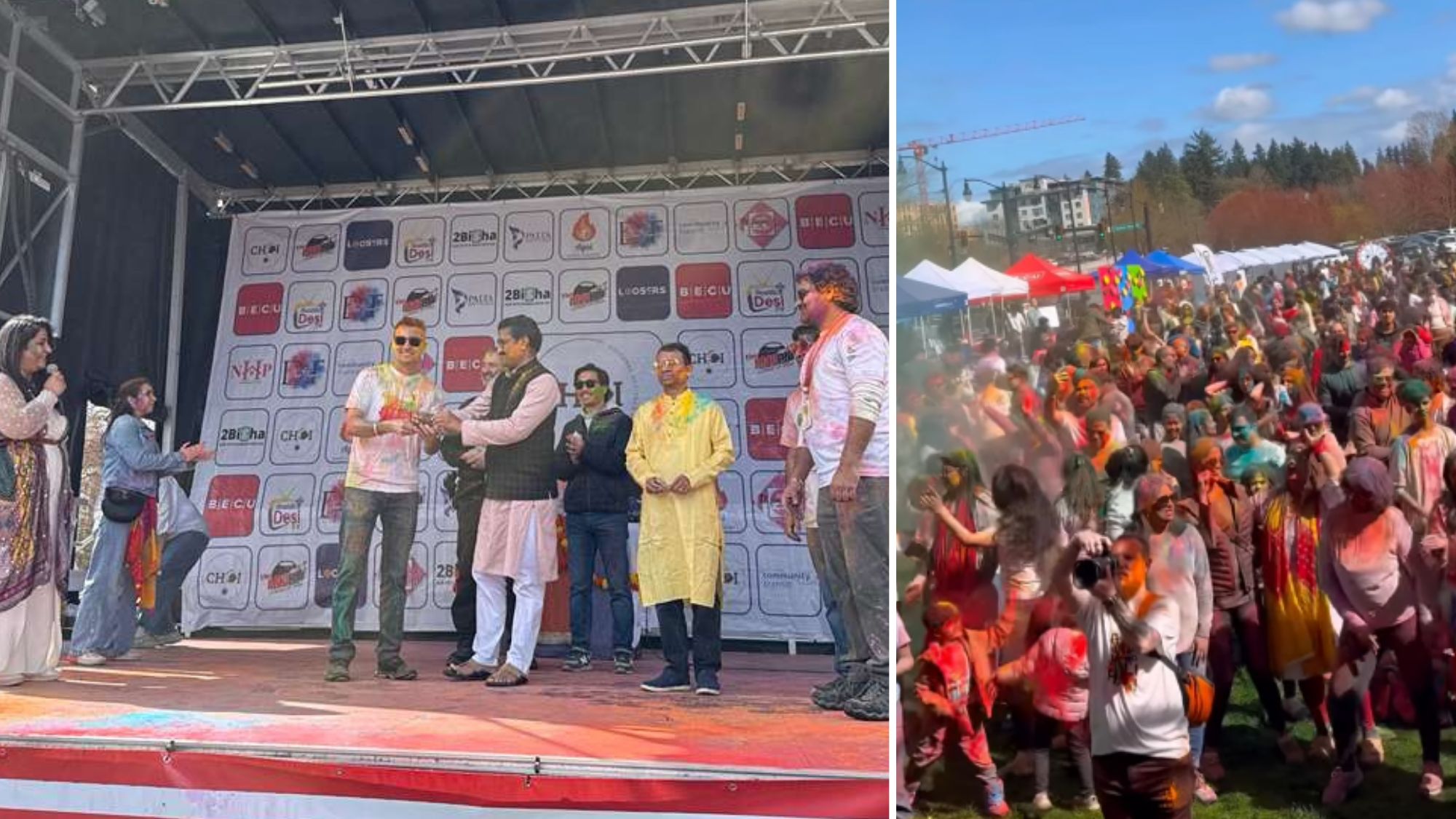  Consul & HOC Fakharuddin Ahmad participated in the CHAI (Cultural Heritage Association of Indians) Holi Celebrations. 

( 21 March 2026, Bothell)