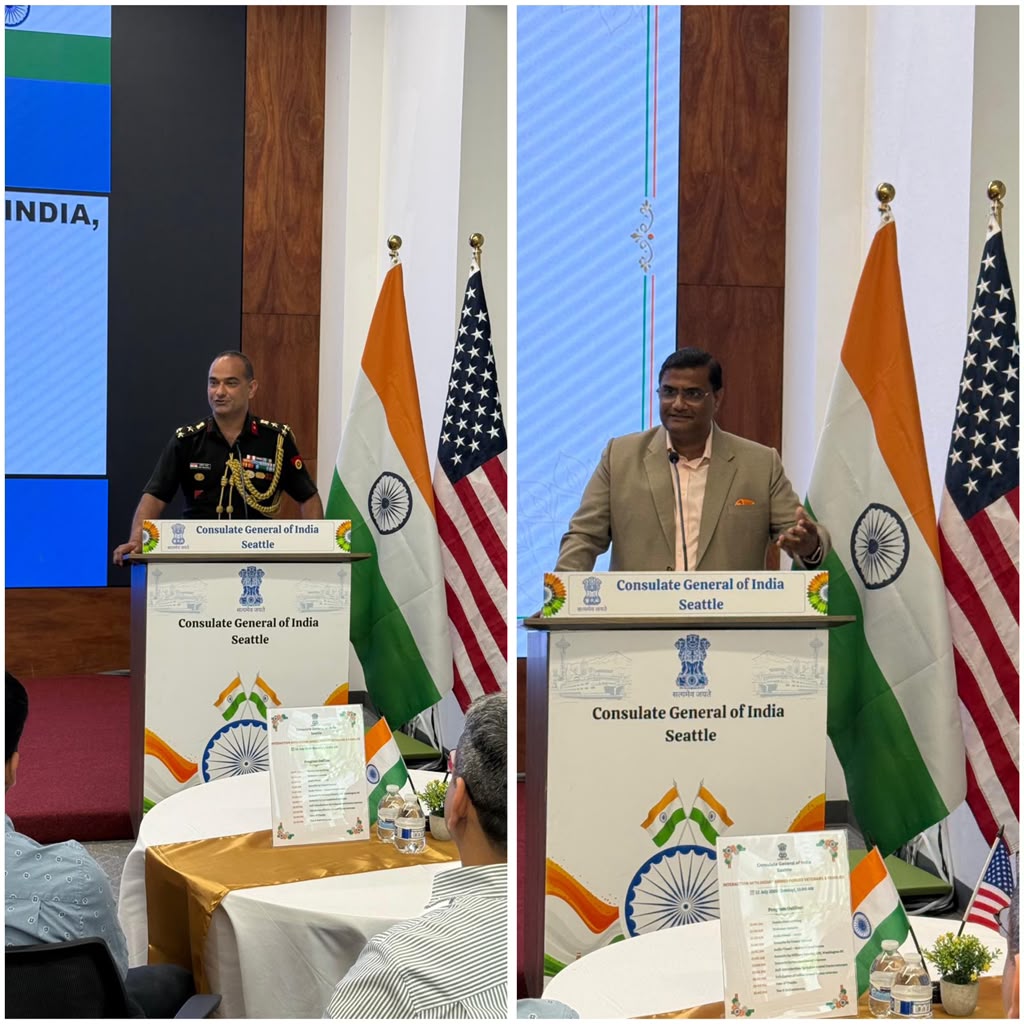  Saluting the Indian Armed Forces Veterans in Seattle!