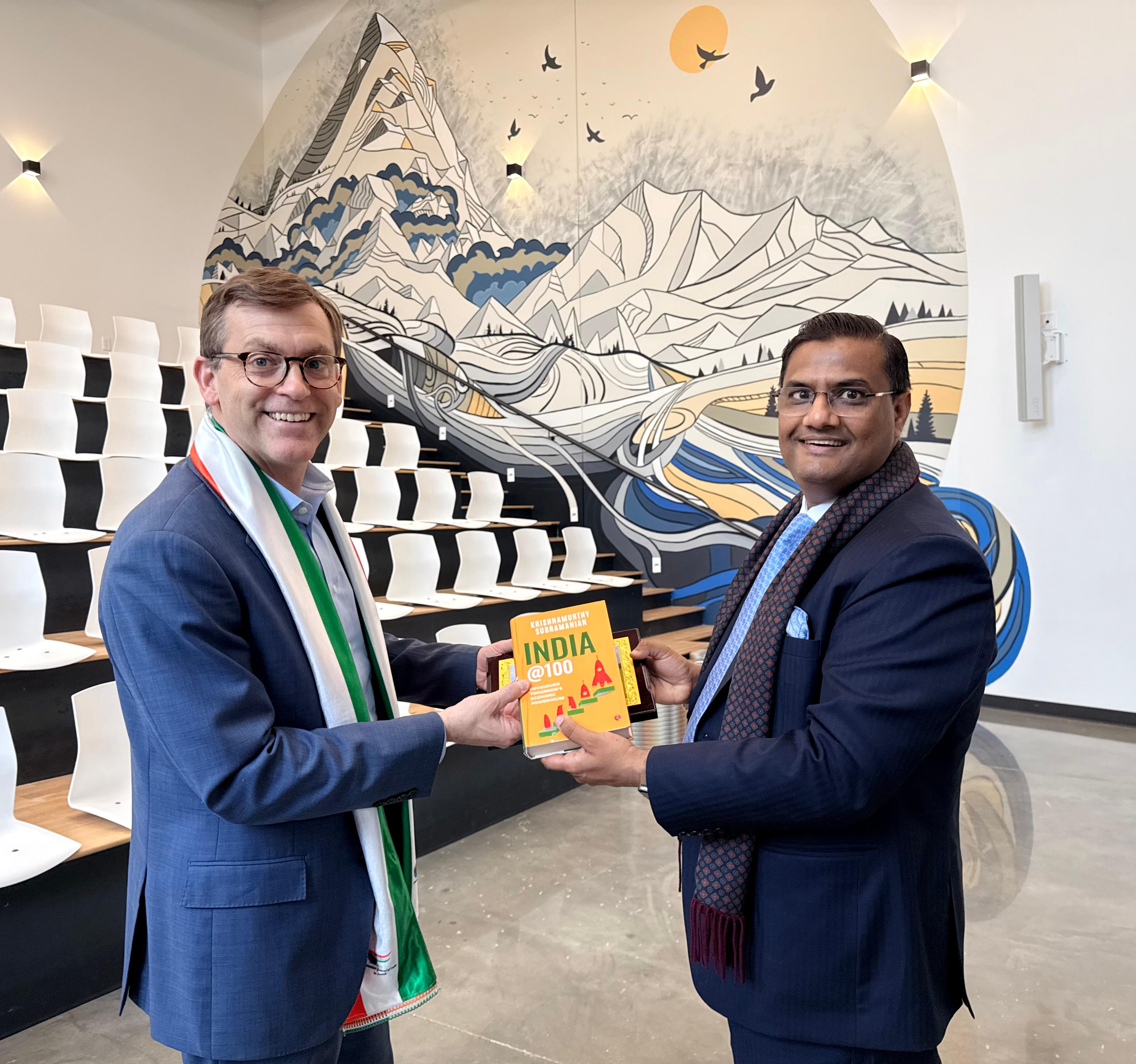  Good Meeting with Dr. Brock Tessman, President of Montana State University at EngineWorks (04 March 2026, Bozeman)