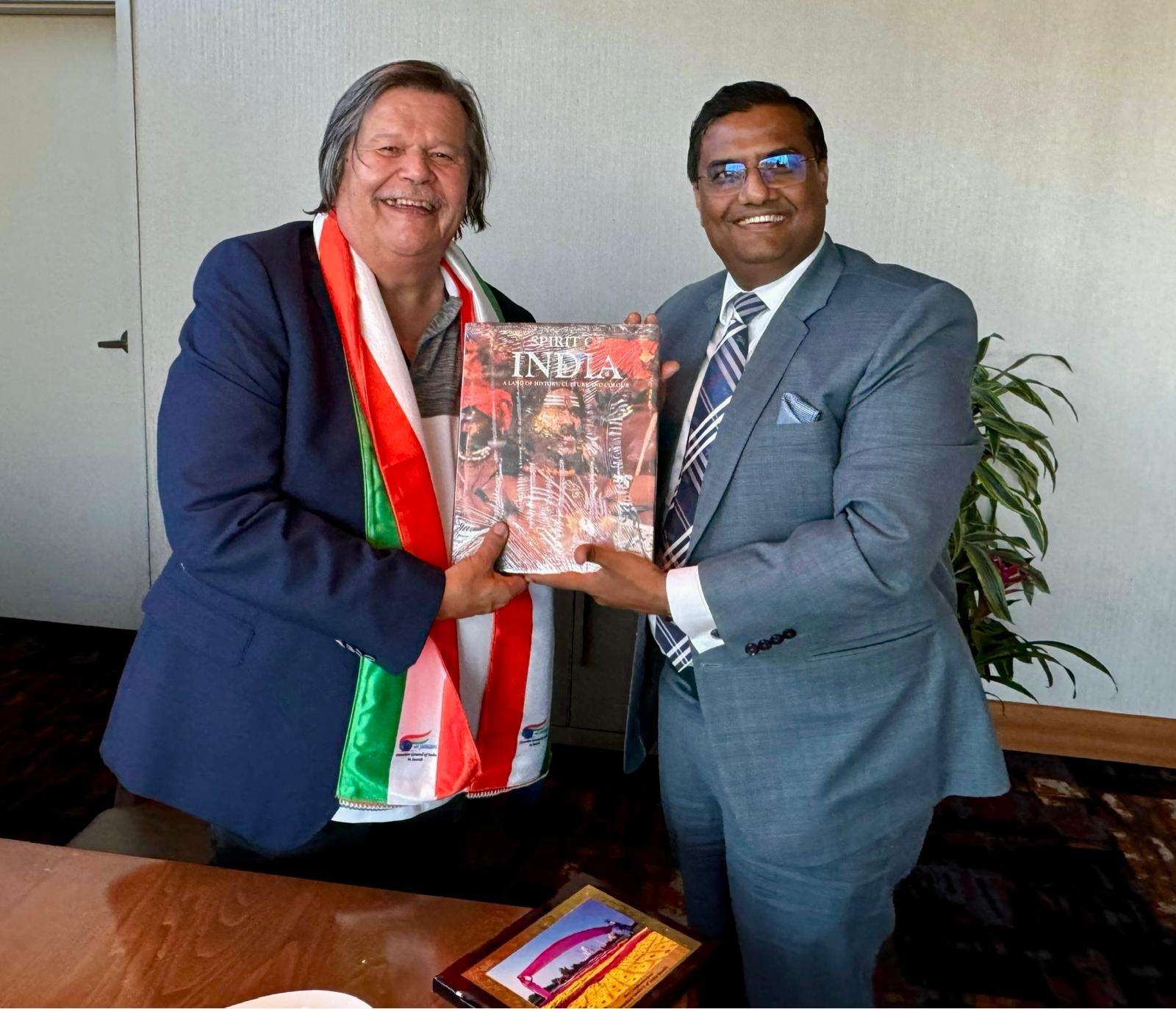  Meeting with Mr. Bill Sterud, Chairman of Puyallup Tribe Council.
(October 3, 2024, Tacoma)