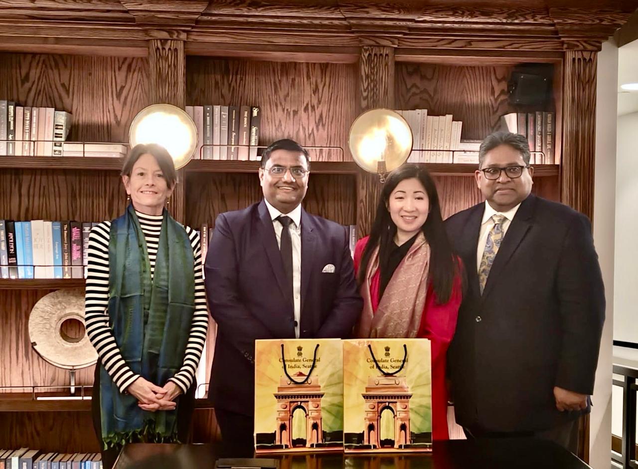  Meeting with Seattle City Council President Sara Nelson and Council Member Tanya Wu (4 April 2024)