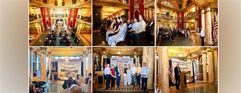  Glimpses from the Reception hosted by Governor of Montana at State Capitol (29 September 2025, Helena)