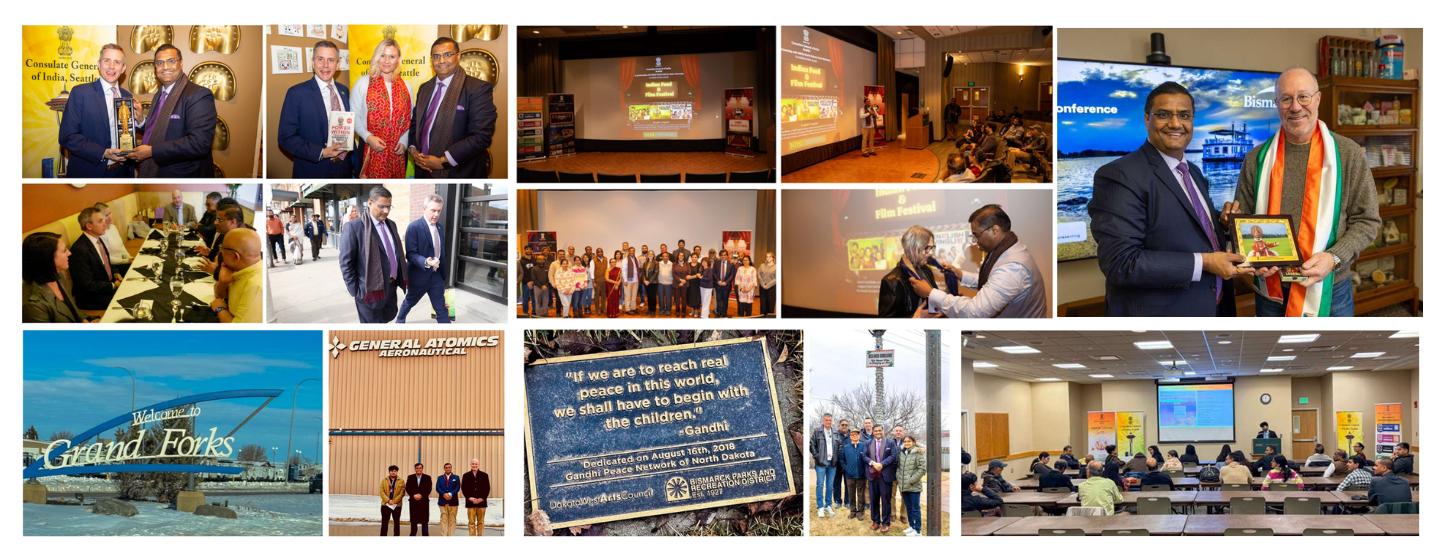  Interaction with North Dakota Governor, Kelly Armstrong, and the First Lady Kjersti Armstrong (26 February 2026)