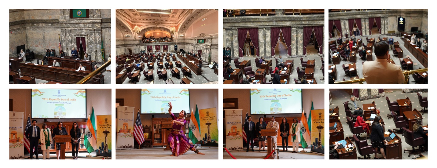 Washington State Senate passes Resolution No. 8674 honouring India’s 77th Republic Day (26 January 2026) Washington State Senate passes Resolution No. 8674 honouring India’s 77th Republic Day (26 January 2026)