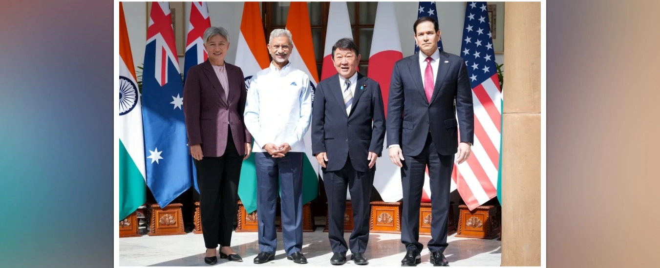   EAM Dr. S. Jaishankar Hosts Quad Foreign Ministers’ Meeting